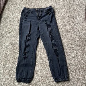 Vanilla Star black ripped jeans